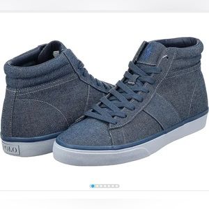 Polo Ralph Lauren Men's High Top Shoes. Worn once.
